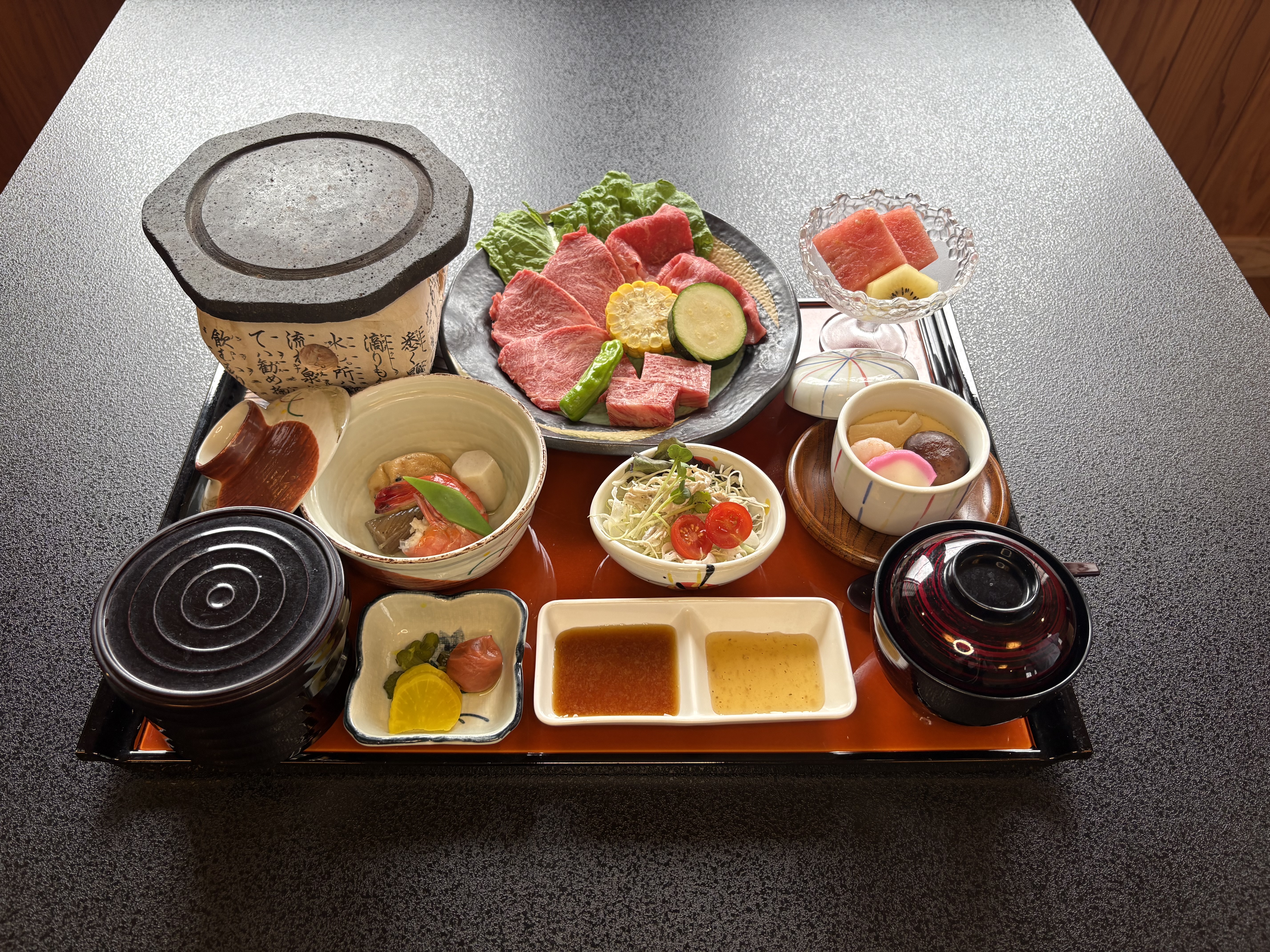 山鹿和牛御膳